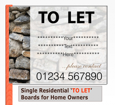 Residential To Let Board